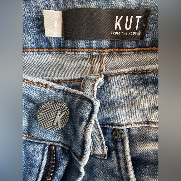 EUC🖤Kut from the Kloth Elizabeth Fab Ab High Waisted Ankle Straight Leg 0 - Picture 6 of 8